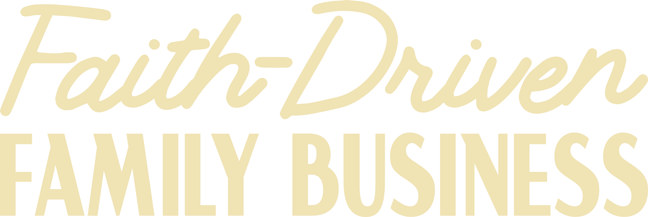 Faith Driven Family Business